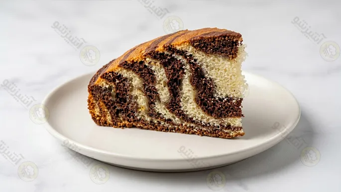آموزش تهیه کیک زبرا