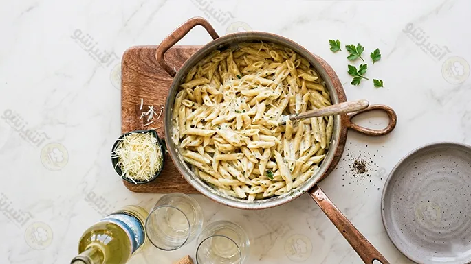 آموزش تهیه پاستا آلفردو