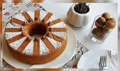 طرز تهیه کیک گردویی