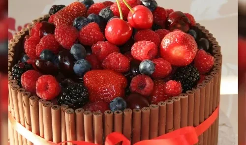 طرز تهیه کیک میوه ­ای