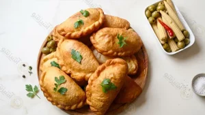 طرز تهیه پیراشکی مرغ و سبزیجات