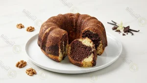 طرز تهیه کیک شکلاتی ماربل برانیز