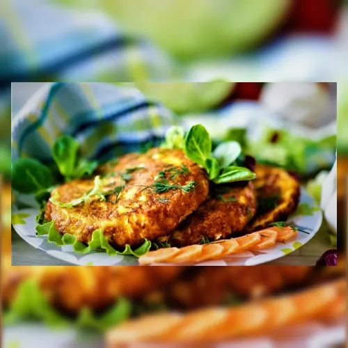 طرز تهیه کوکو کدو سبزیجات