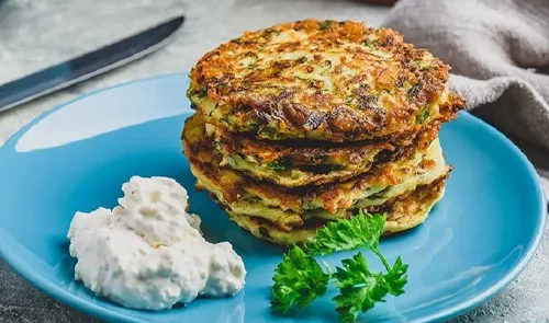 طرز تهیه پنکیک سبزیجات