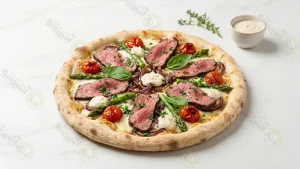 طرز تهیه پیتزای رست بیف