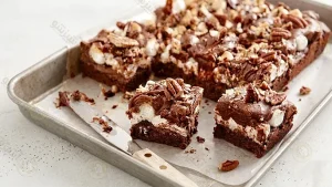طرز تهیه کیک شکلاتی تک نفره برشی