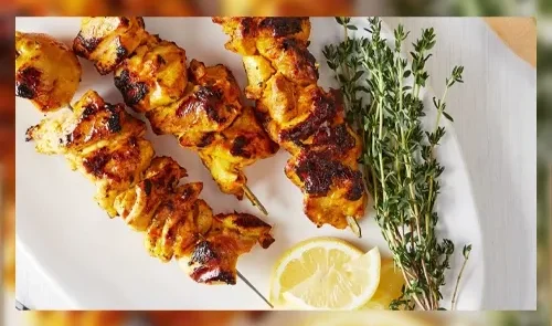 طرز تهیه جوجه کباب زعفرانی