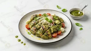 طرز تهیه چیکن پستو