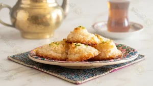 طرز تهیه شیرینی نارگیلی