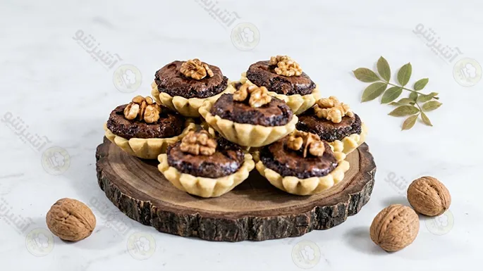آموزش تهیه شیرینی گردویی