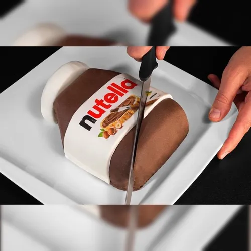 طرز تهیه کیک نوتلا