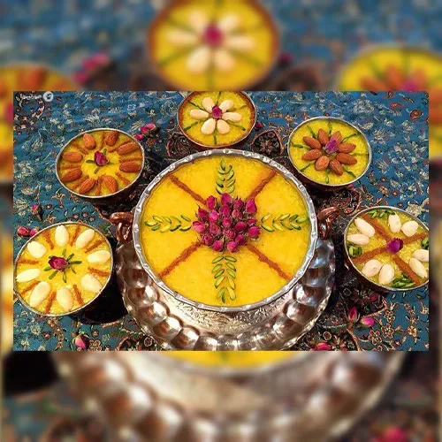 طرز تهیه شله زرد