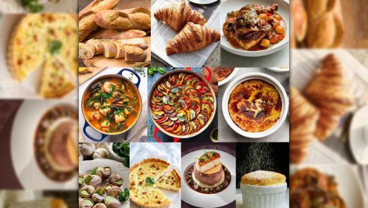 معرفی 10غذای برتر از غذاهای فرانسوی معروف ؛ سالم و خوشمزه