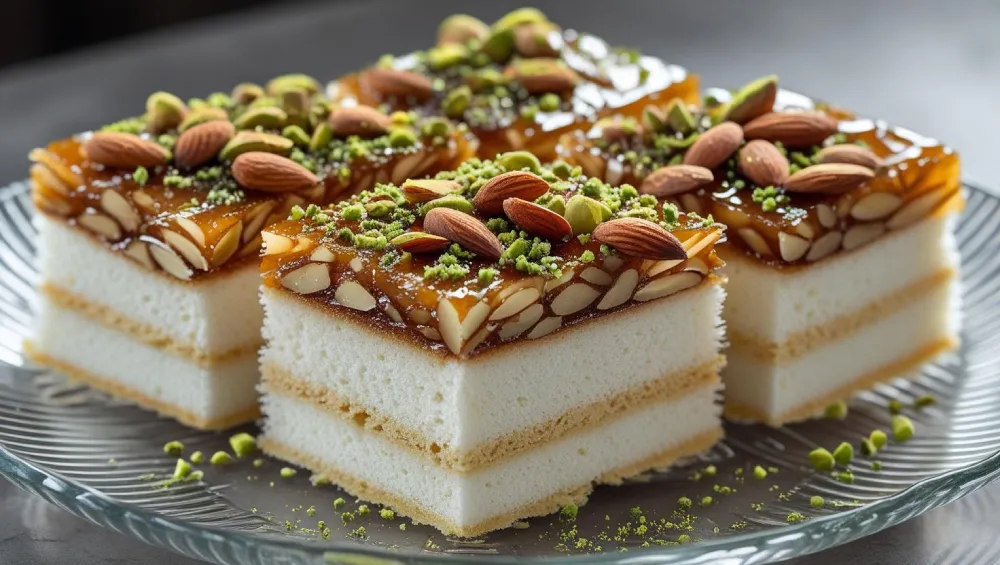 دسر ملکه بادام