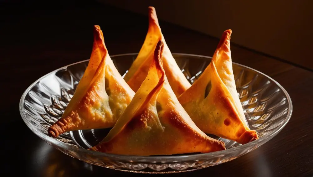 سمبوسه با سوسیس
