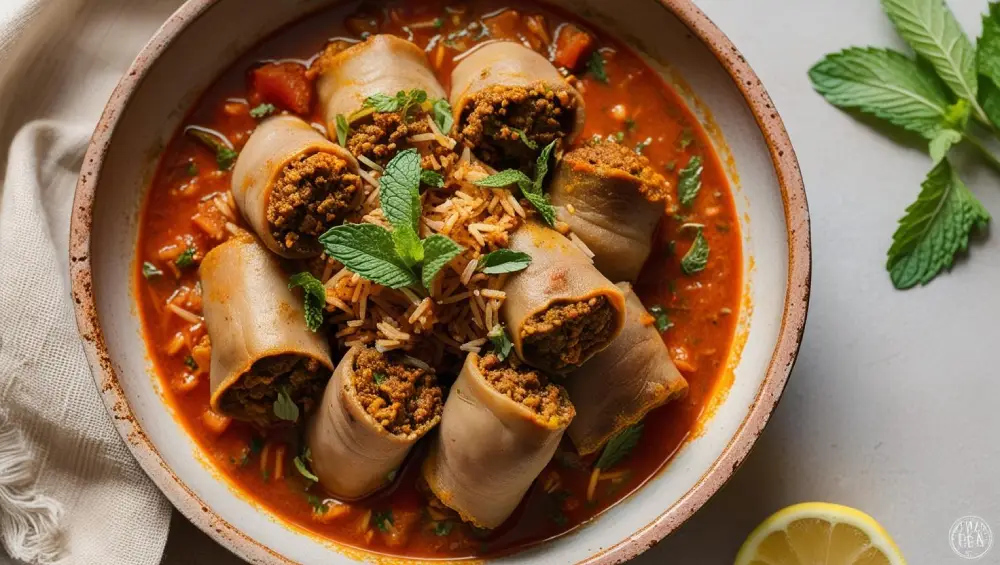 طرز تهیه دلمه سیرابی