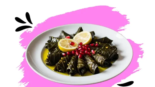 طرز تهیه دلمه برگ انگور با مرغ