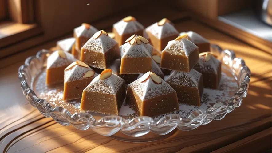 روش پخت برای حلوای زنجبیلی