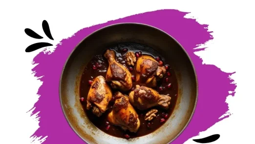 خورشت فسنجان با مرغ