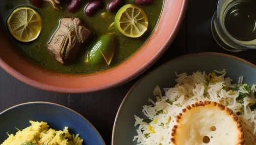 خورش سبزی تبریز