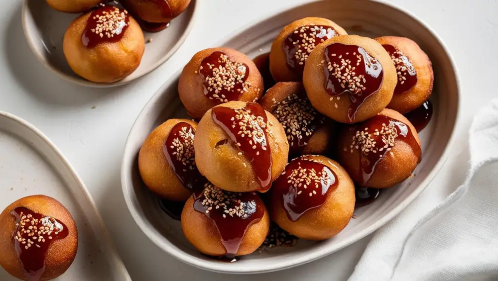 طرز تهیه لگیمات با آرد گندم