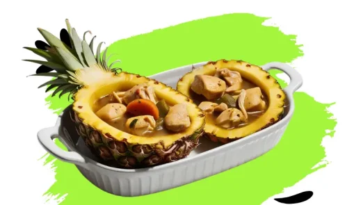 طرز تهیه خورشت مرغ با آناناس