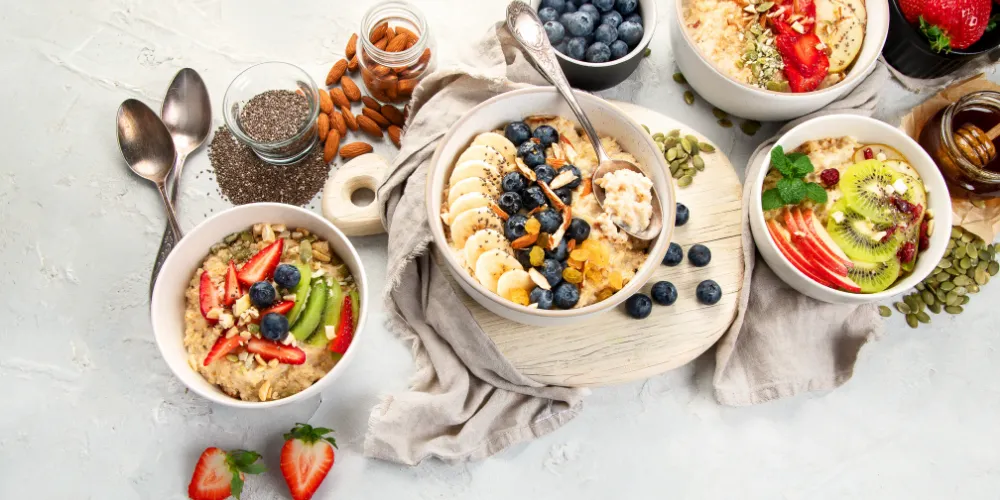 اوتمیل شکلاتی پروتئینی