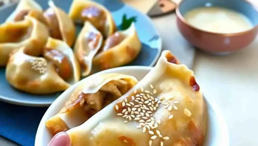 پیراشکی مرغ کنجدی
