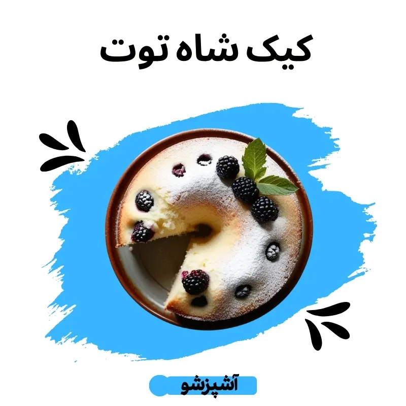 طرز تهیه کیک شاهتوت