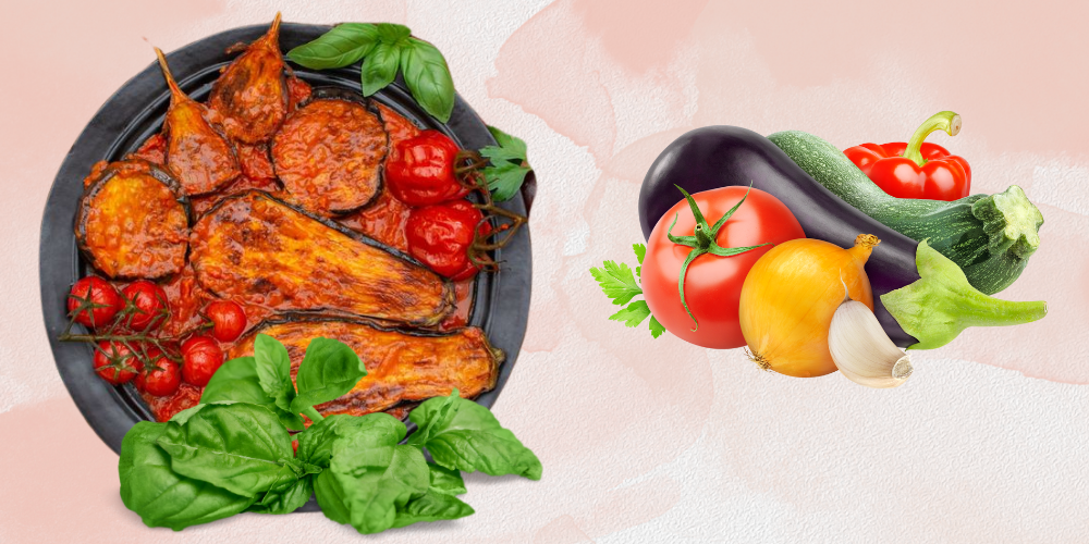 خورشت بادمجان با مرغ