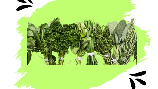 سبزی غذاهای مختلف