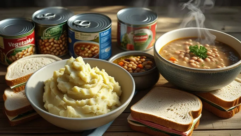 تهیه غدا در شرایط بحرانی