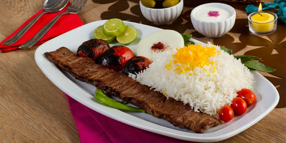 طرز تهیه کباب برگ