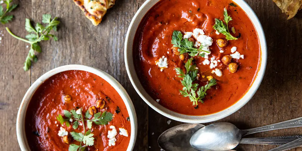سوپ گوجه‌فرنگی