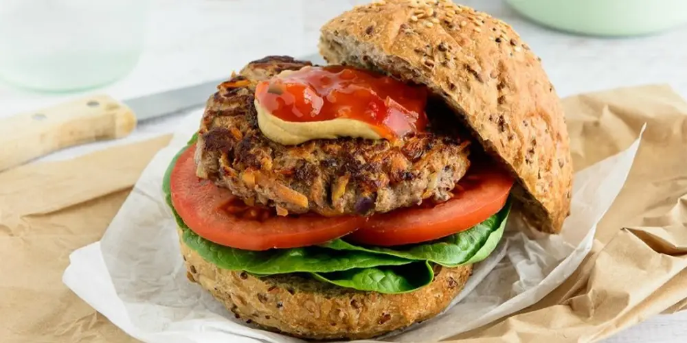 طرز تهیه همبرگر رژیمی