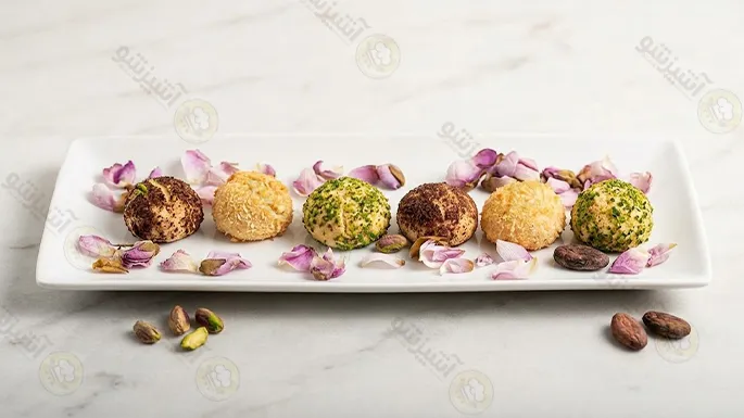 سینی شیرینی اسکار از دوره آموزش تهیه شیرینی اسکار