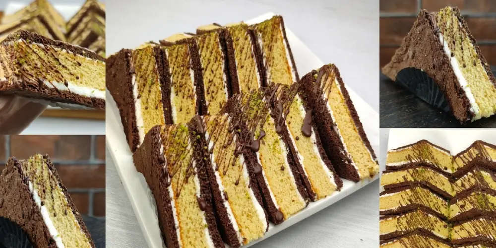 مراحل طرز تهیه شیرینی سه گوش