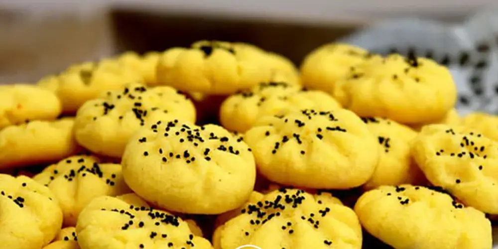 شیرینی عید خانگی نان برنجی