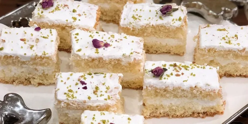 مراحل طرز تهیه شیرینی سولی (ابری)