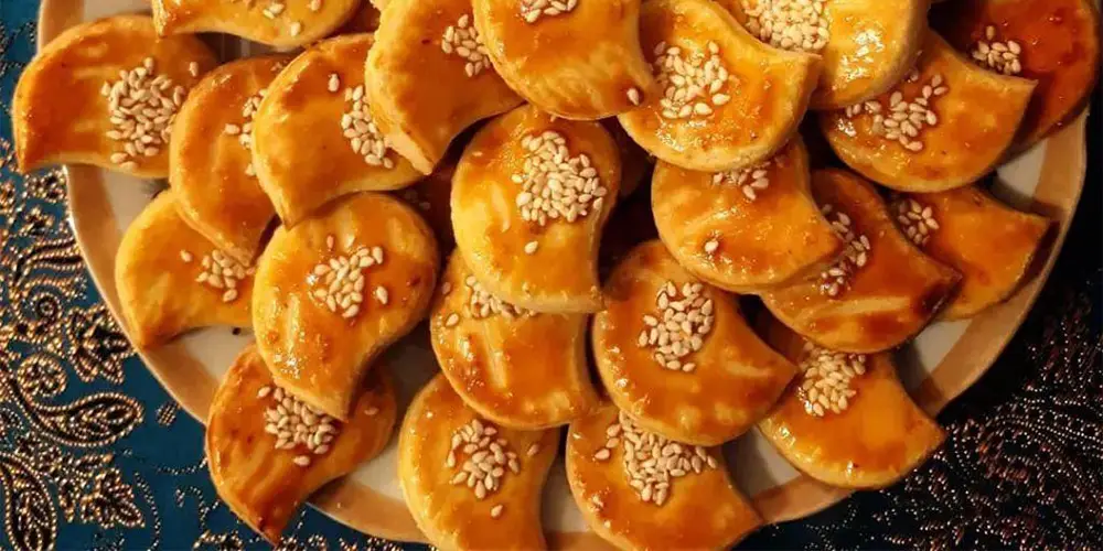 نان چایی قزوین از انواع شیرینی عید نوروز 