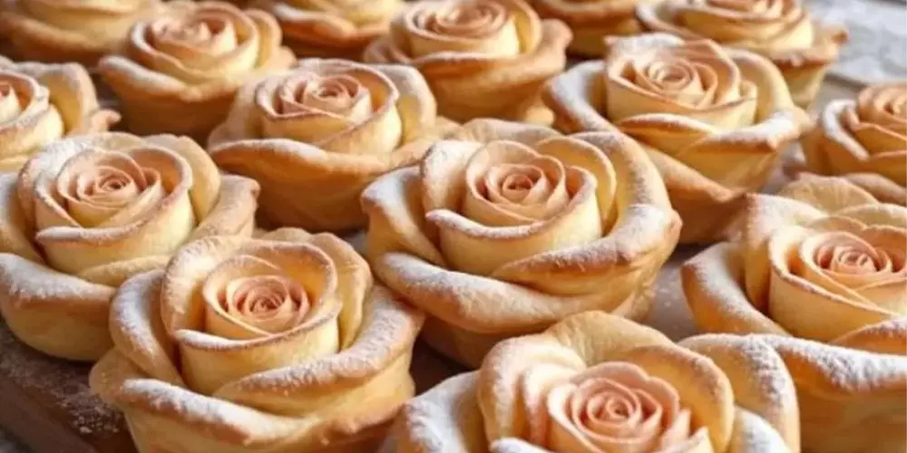 آموزش شیرینی عید گل رز یا تاتلی