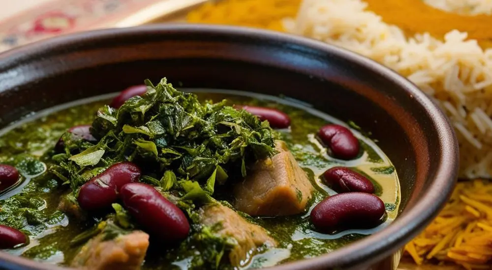 طرز تهیه خورشت سبزی تبریز