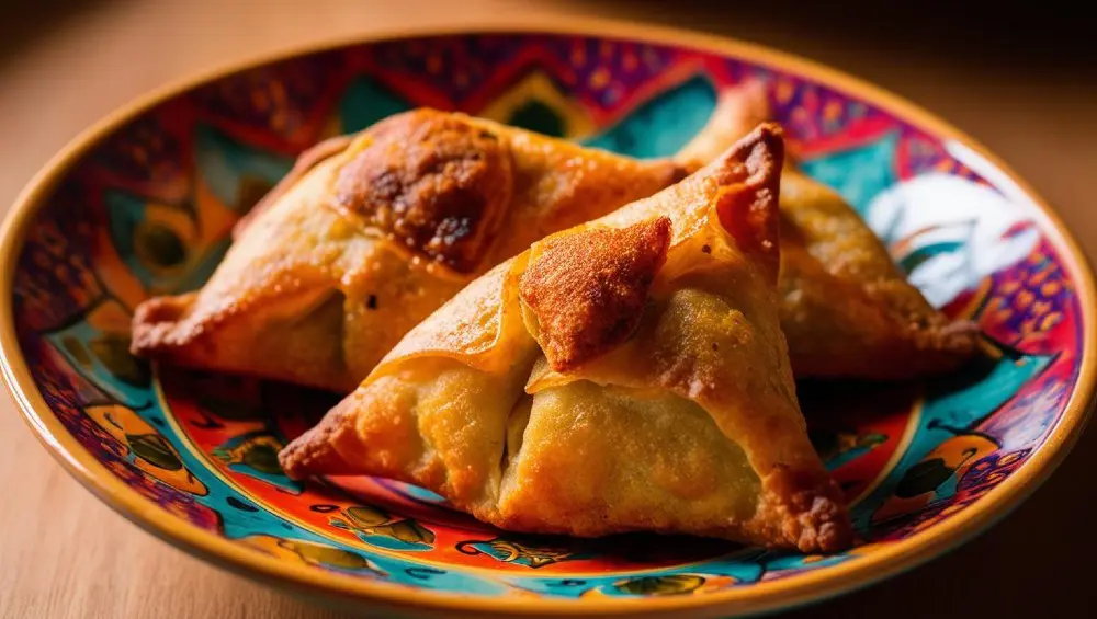 سمبوسه با خمیر خانگی